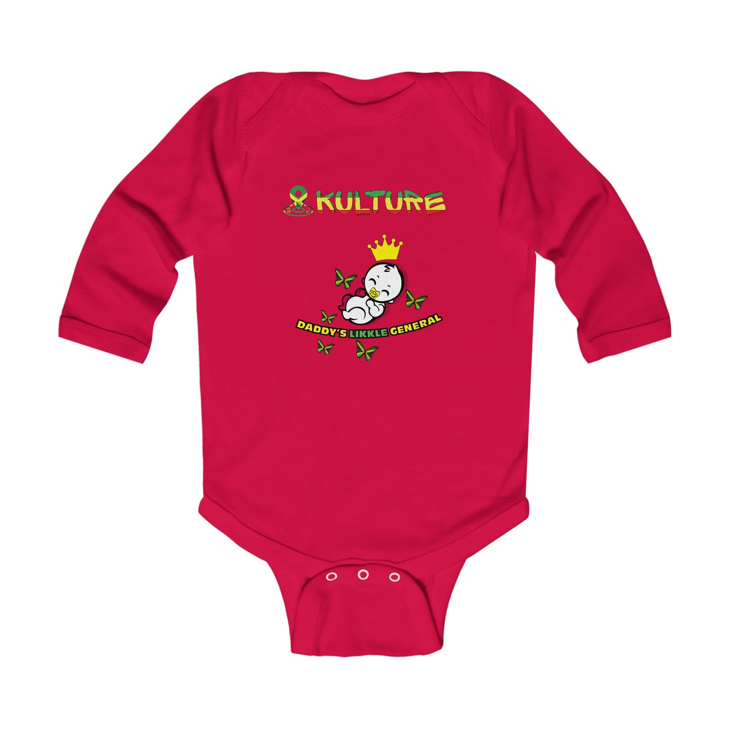 876 kulture Infant Long Sleeve Bodysuit