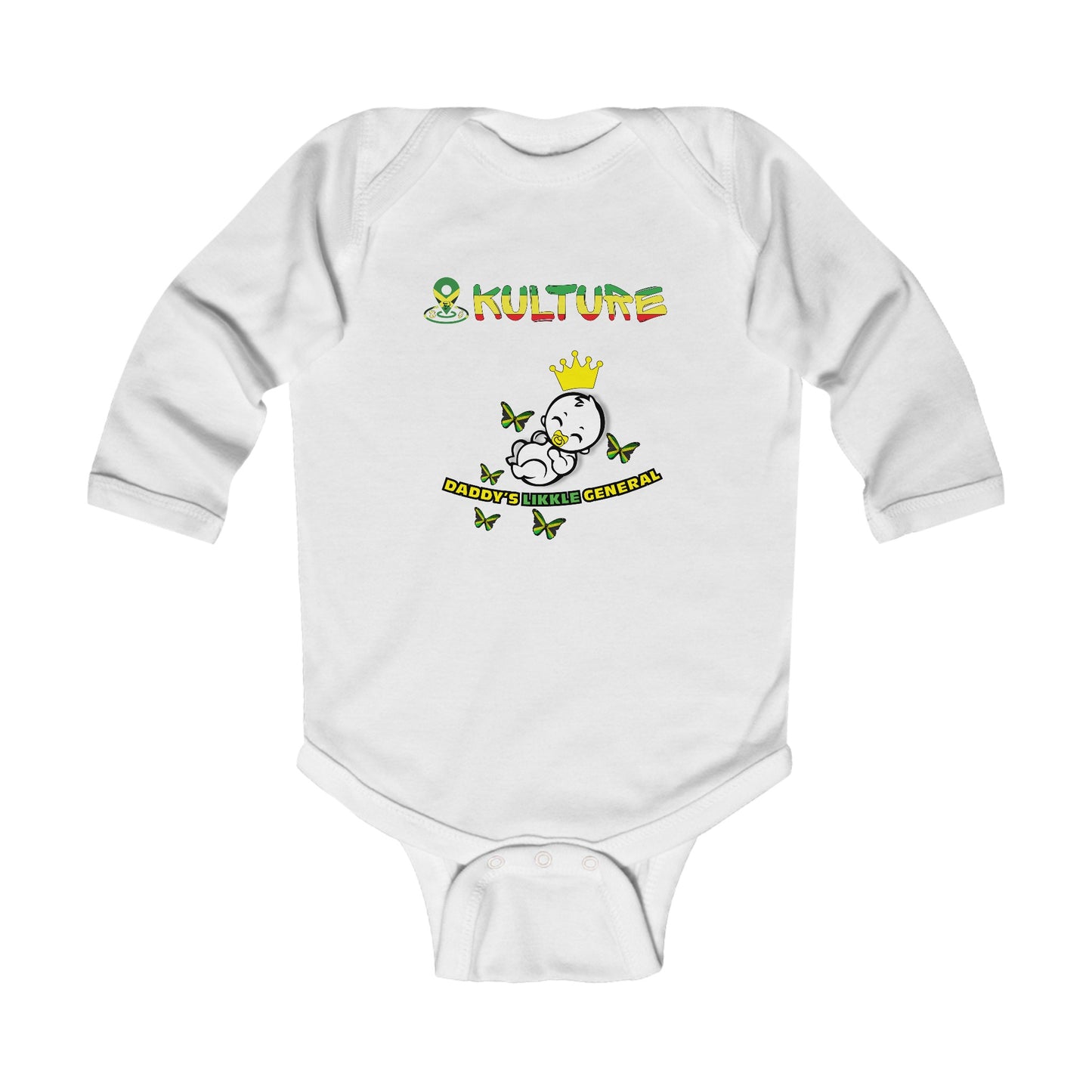 876 kulture Infant Long Sleeve Bodysuit