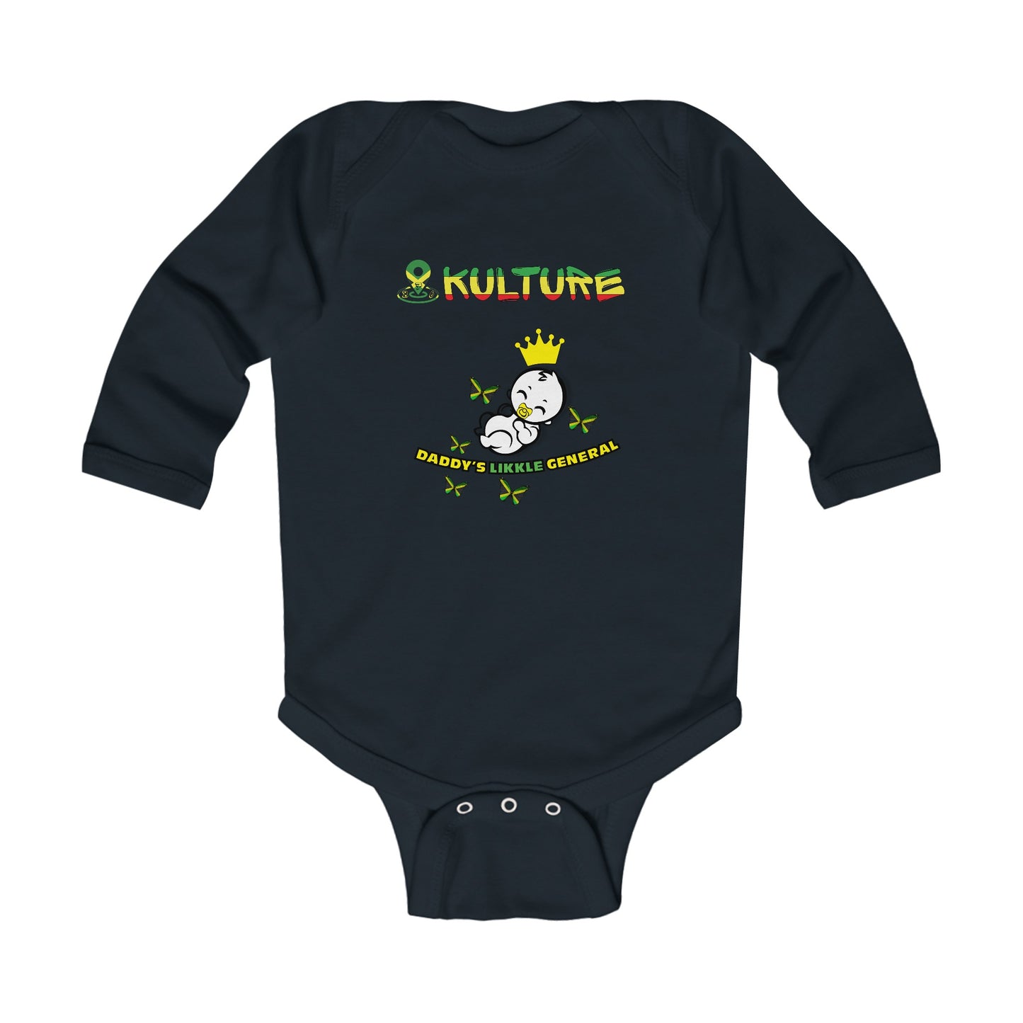 876 kulture Infant Long Sleeve Bodysuit