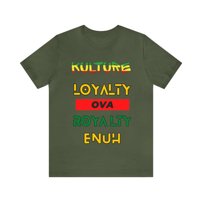 876 kulture Unisex Jersey Short Sleeve Tee