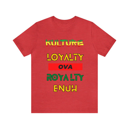 876 kulture Unisex Jersey Short Sleeve Tee