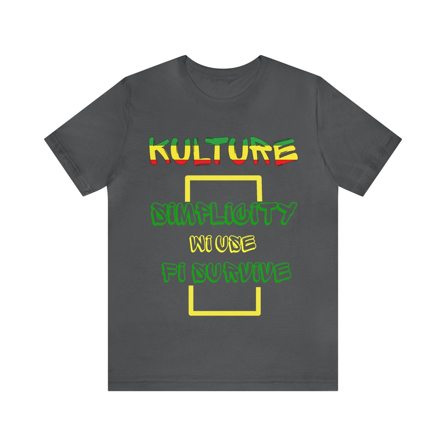 876 kulture Unisex Jersey Short Sleeve Tee