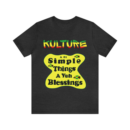 876 kulture Unisex Jersey Short Sleeve Tee