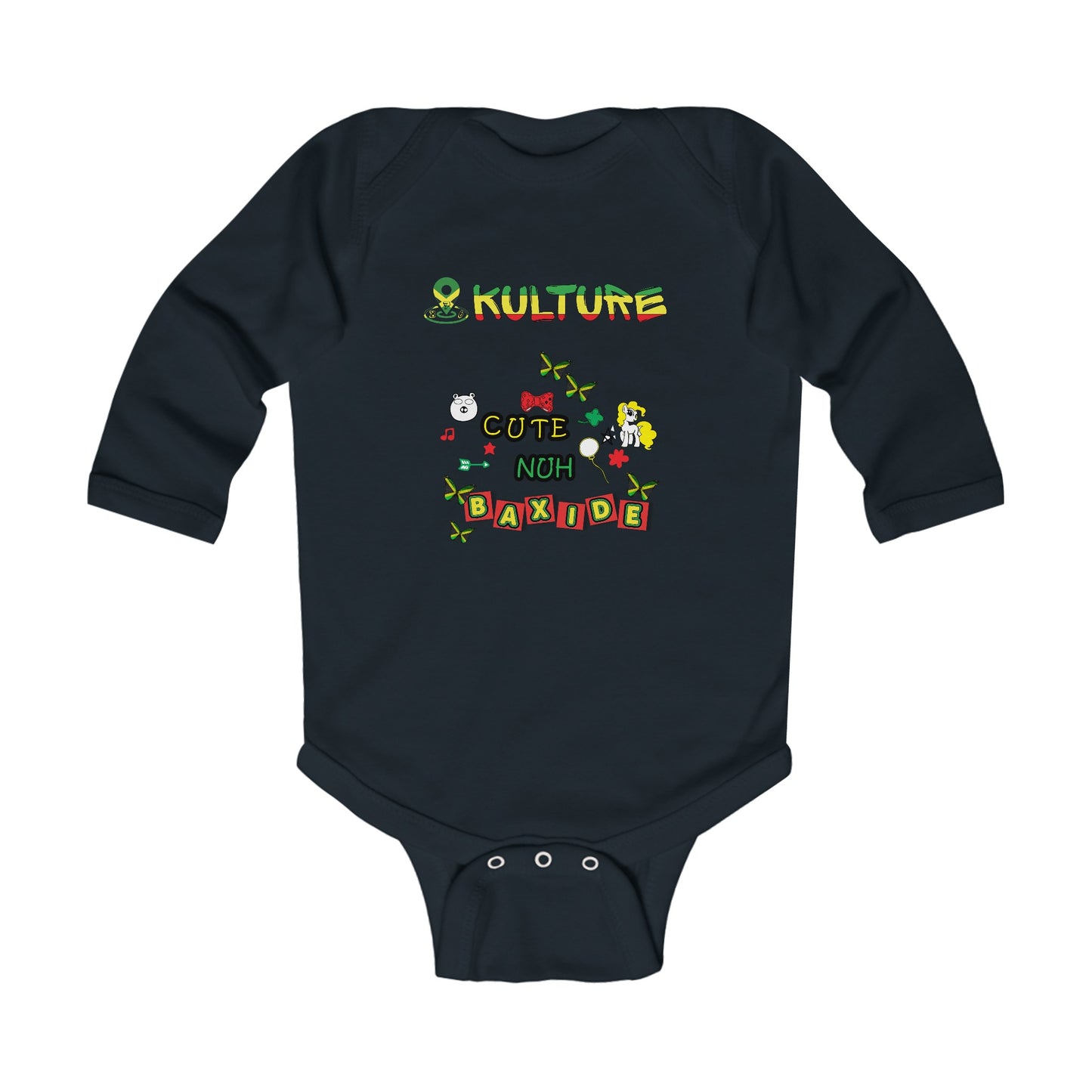 876 kulture Infant Long Sleeve Bodysuit