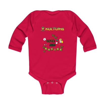 876 kulture Infant Long Sleeve Bodysuit