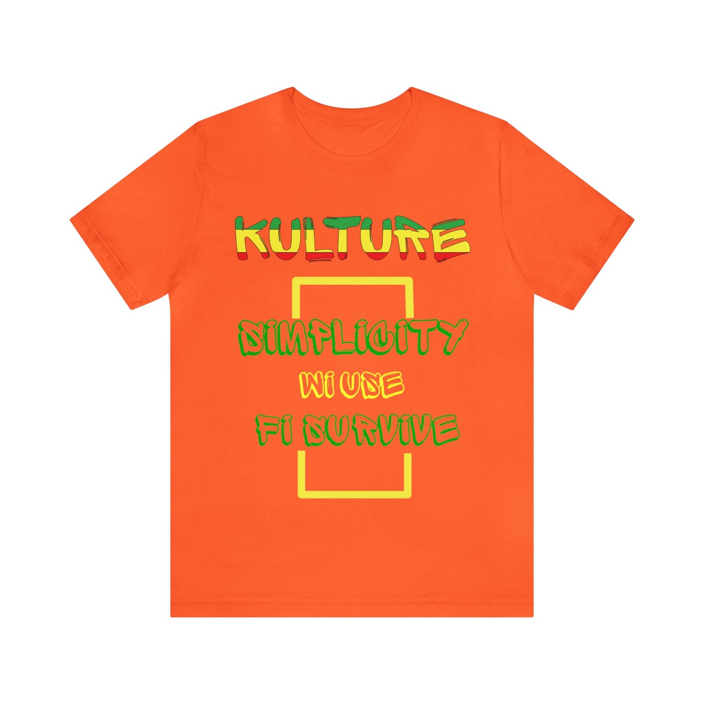 876 kulture Unisex Jersey Short Sleeve Tee