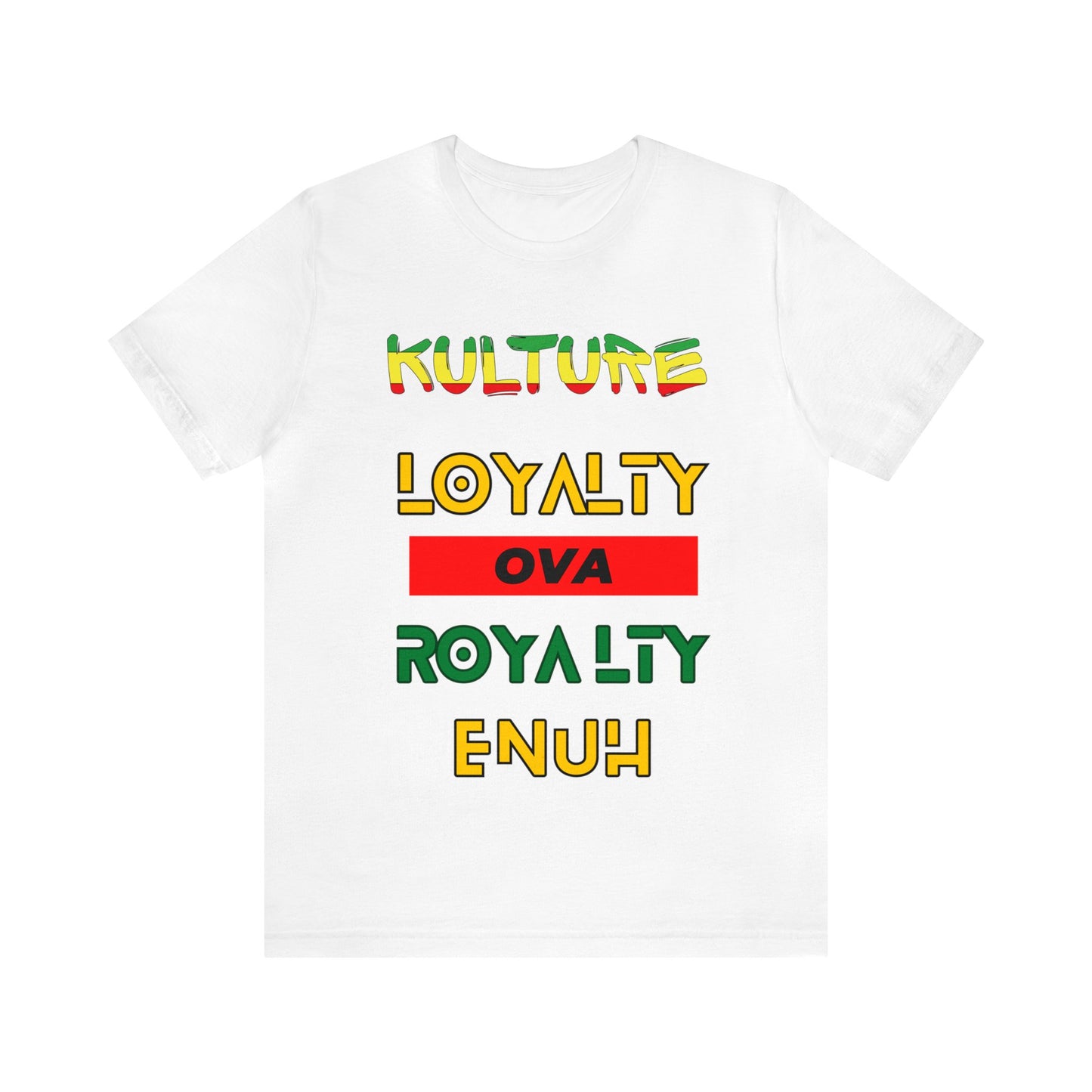 876 kulture Unisex Jersey Short Sleeve Tee