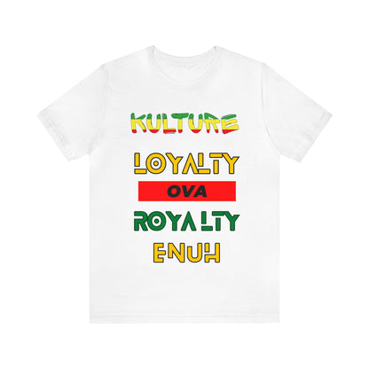 876 kulture Unisex Jersey Short Sleeve Tee