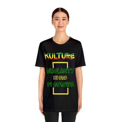 876 kulture Unisex Jersey Short Sleeve Tee