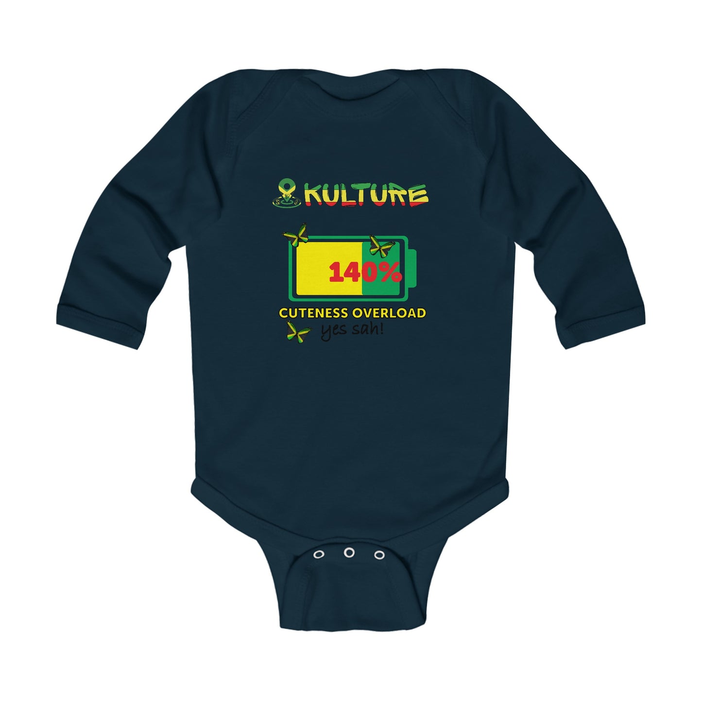 876 kulture Infant Long Sleeve Bodysuit