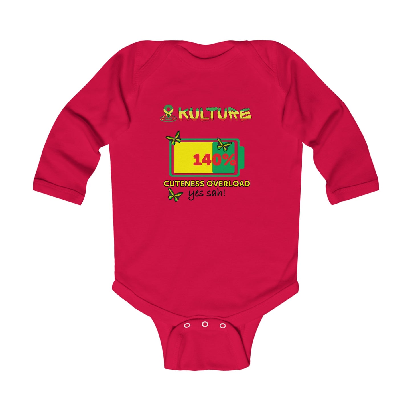 876 kulture Infant Long Sleeve Bodysuit