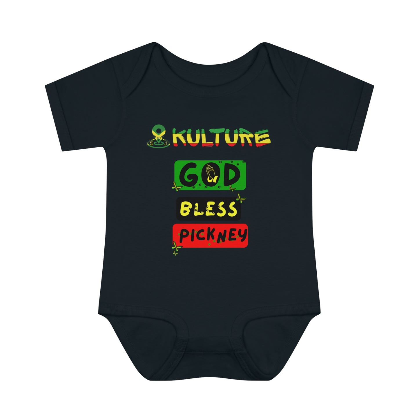 876 KULTURE Infant Baby Rib Bodysuit