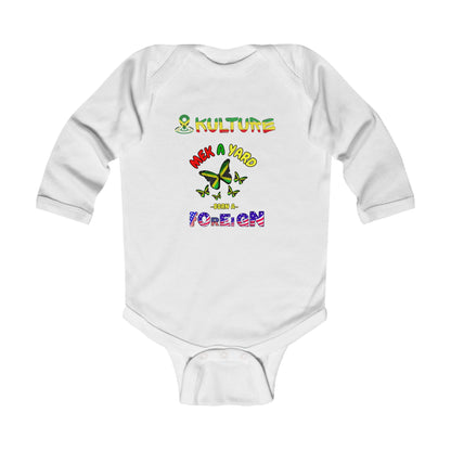 876 kulture Infant Long Sleeve Bodysuit