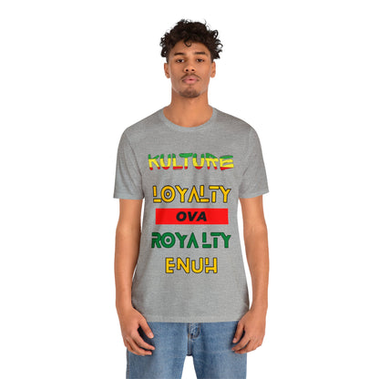 876 kulture Unisex Jersey Short Sleeve Tee