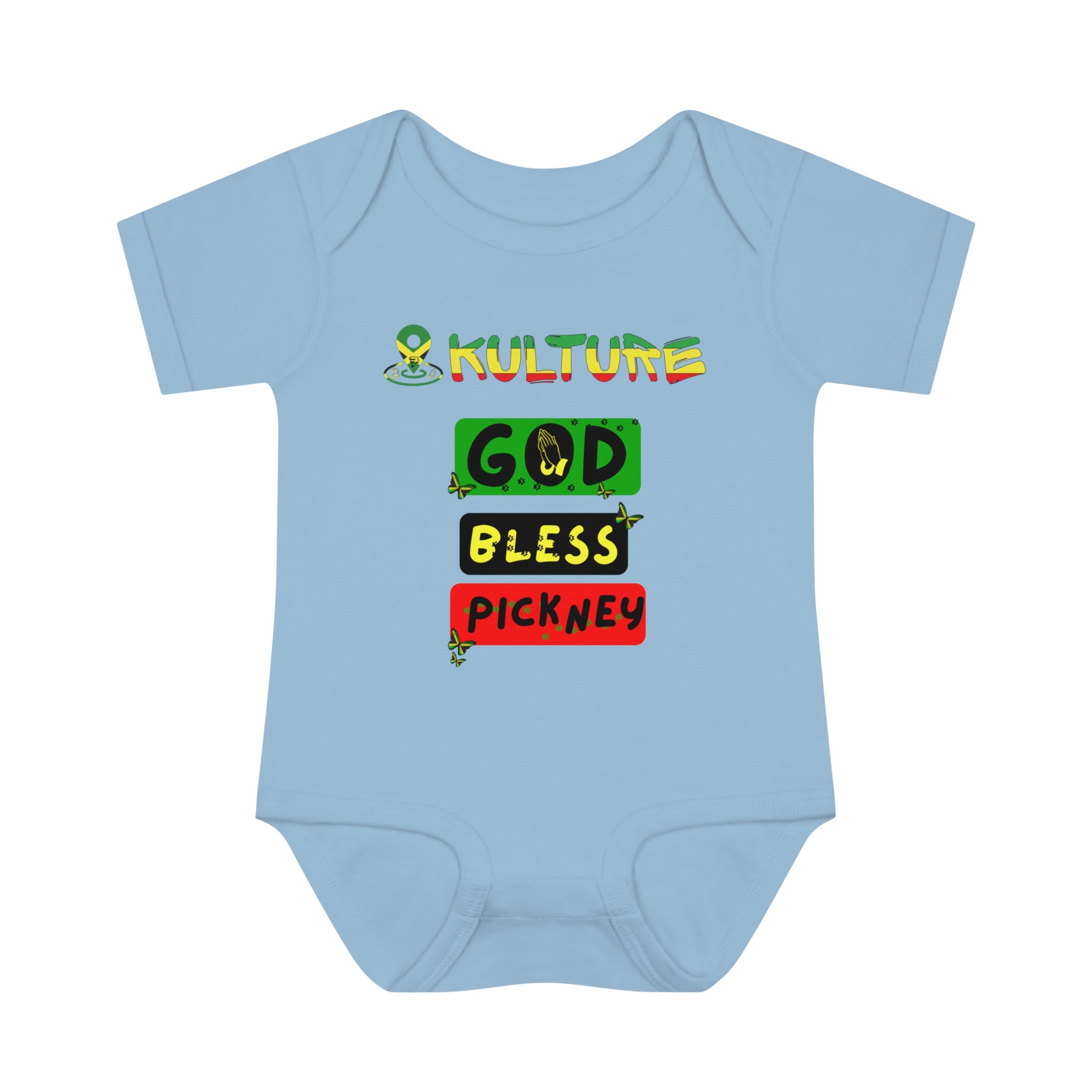 876 KULTURE Infant Baby Rib Bodysuit