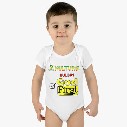 876 Infant Baby Rib Bodysuit