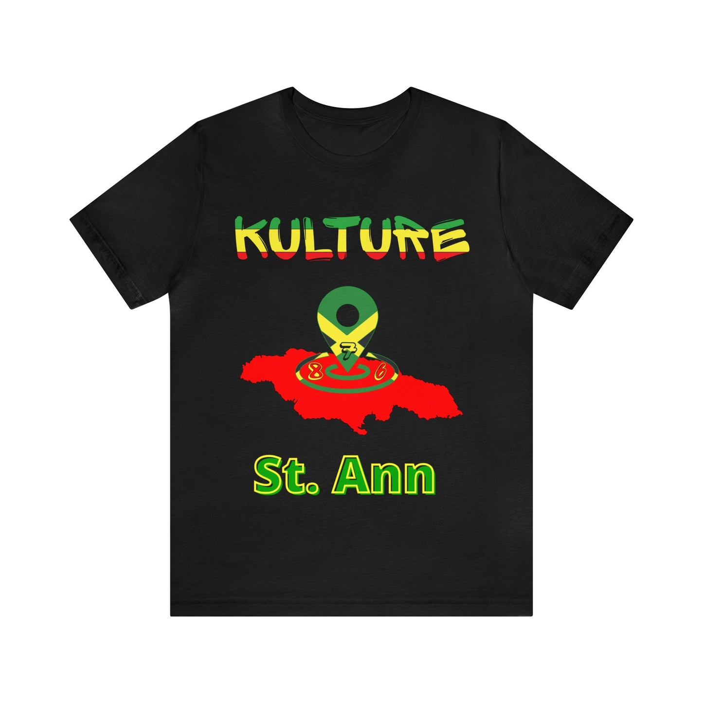 876 kulture Unisex Jersey Short Sleeve Tee