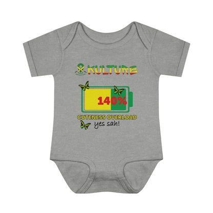 876 Kulture Infant Baby Rib Bodysuit