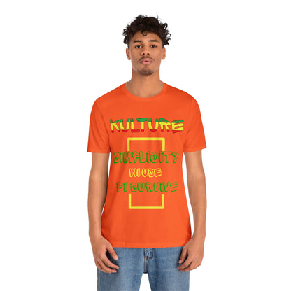 876 kulture Unisex Jersey Short Sleeve Tee