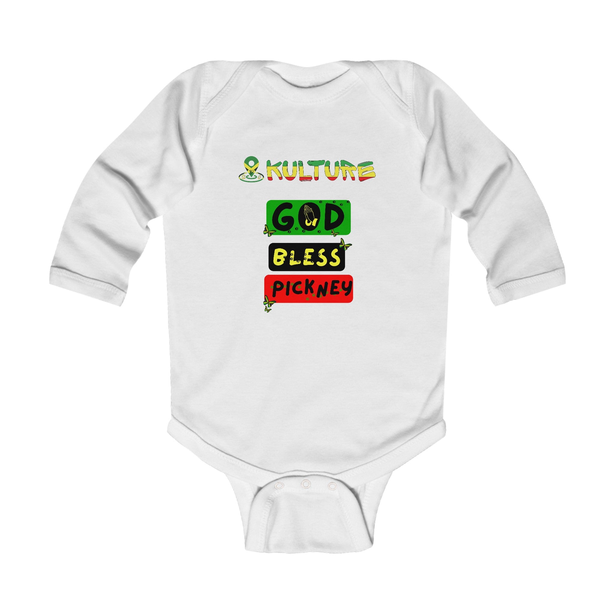 876 kulture Infant Long Sleeve Bodysuit