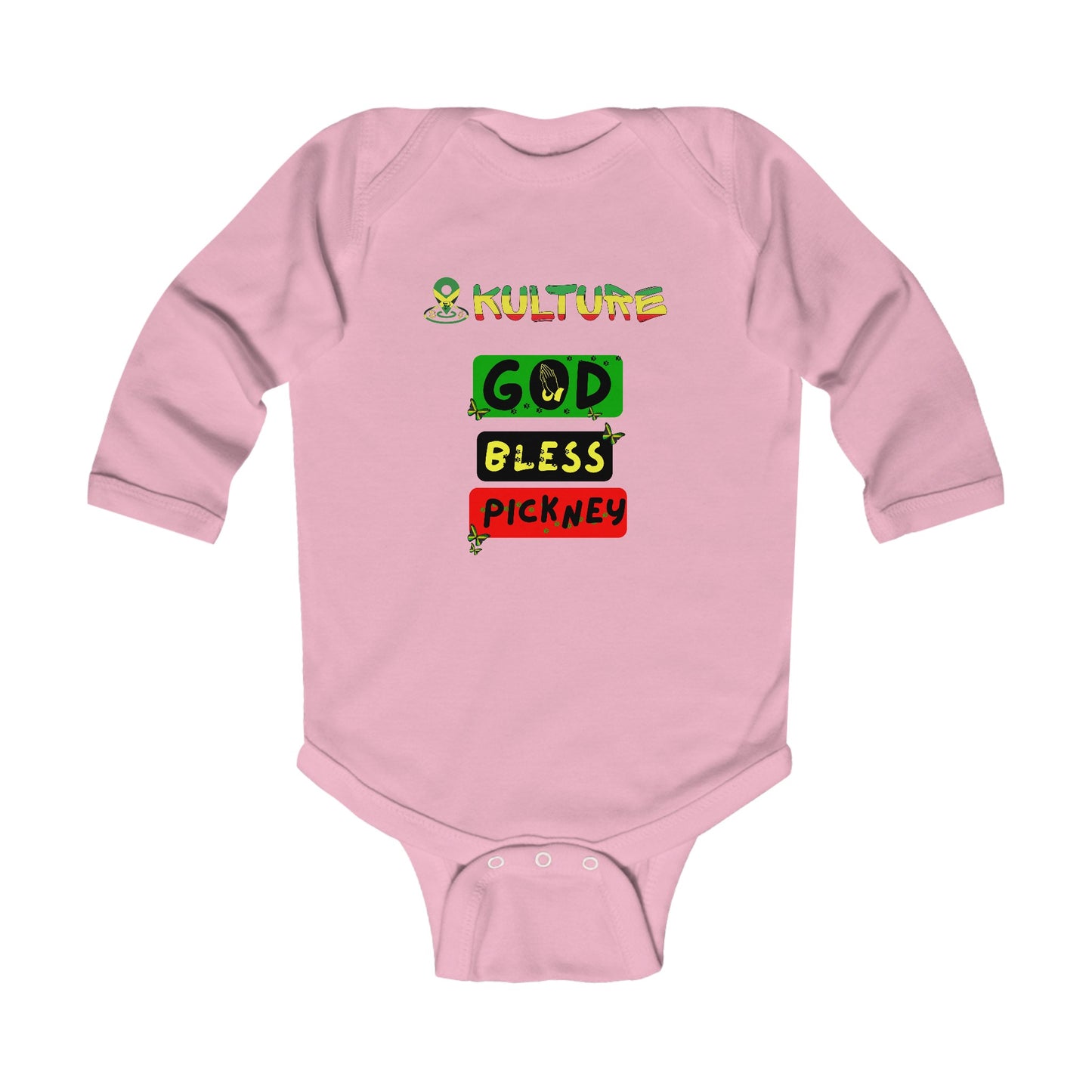 876 kulture Infant Long Sleeve Bodysuit