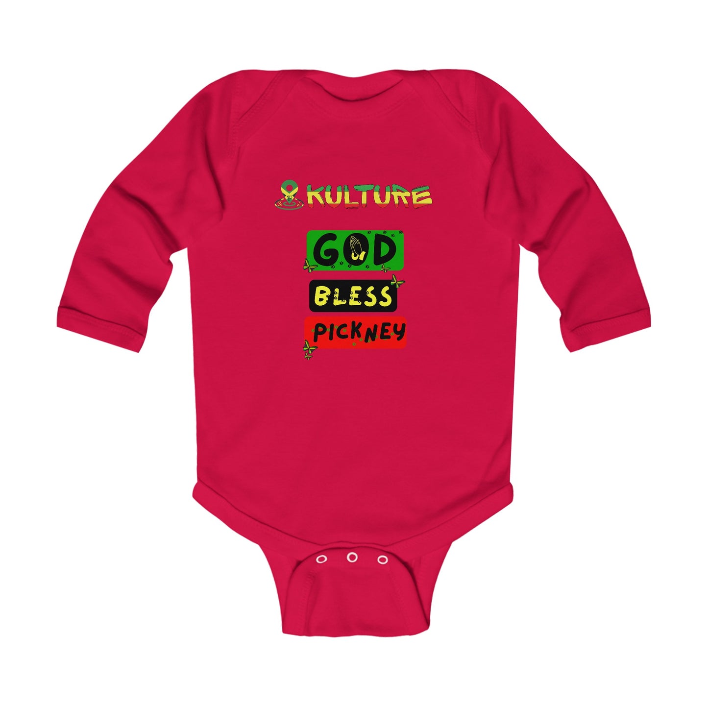 876 kulture Infant Long Sleeve Bodysuit