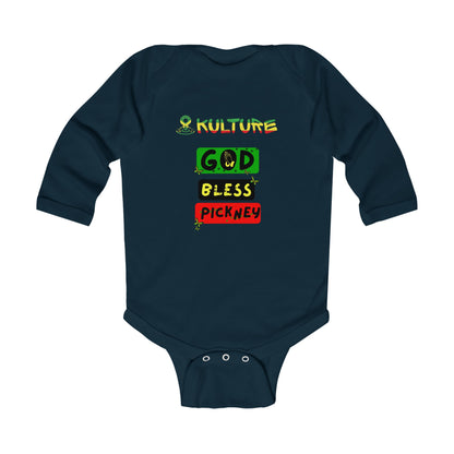 876 kulture Infant Long Sleeve Bodysuit