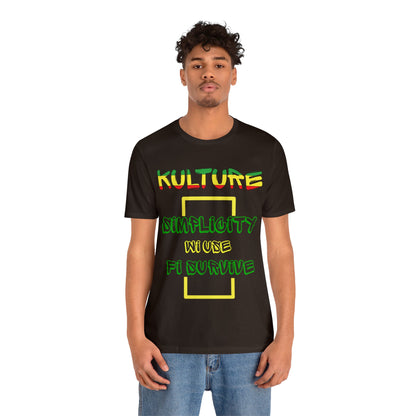 876 kulture Unisex Jersey Short Sleeve Tee