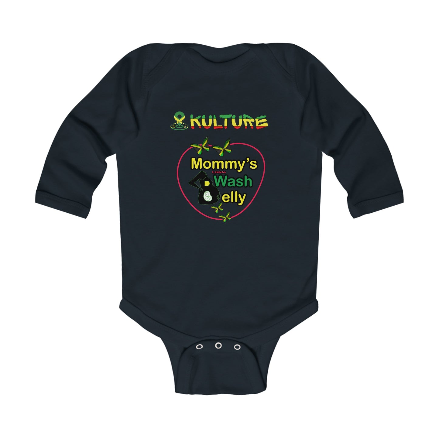 876 kulture Infant Long Sleeve Bodysuit