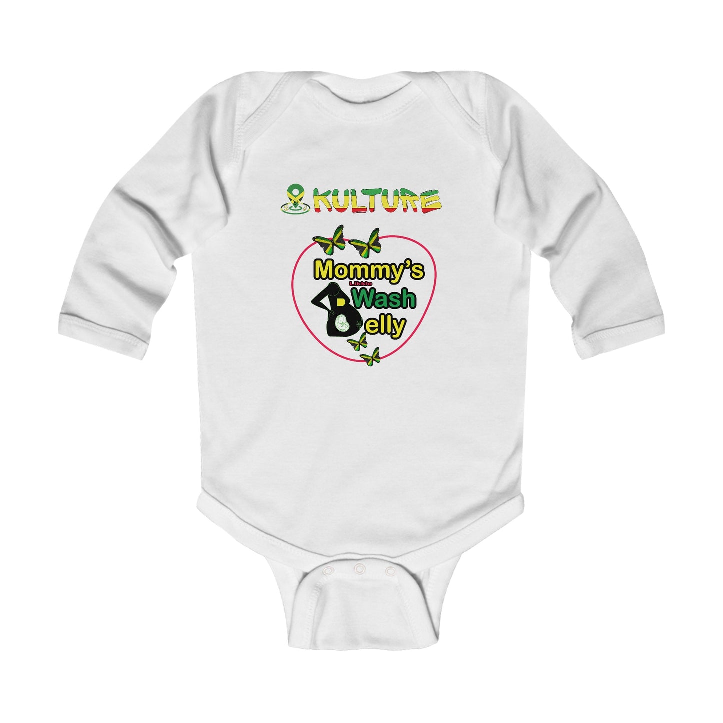 876 kulture Infant Long Sleeve Bodysuit