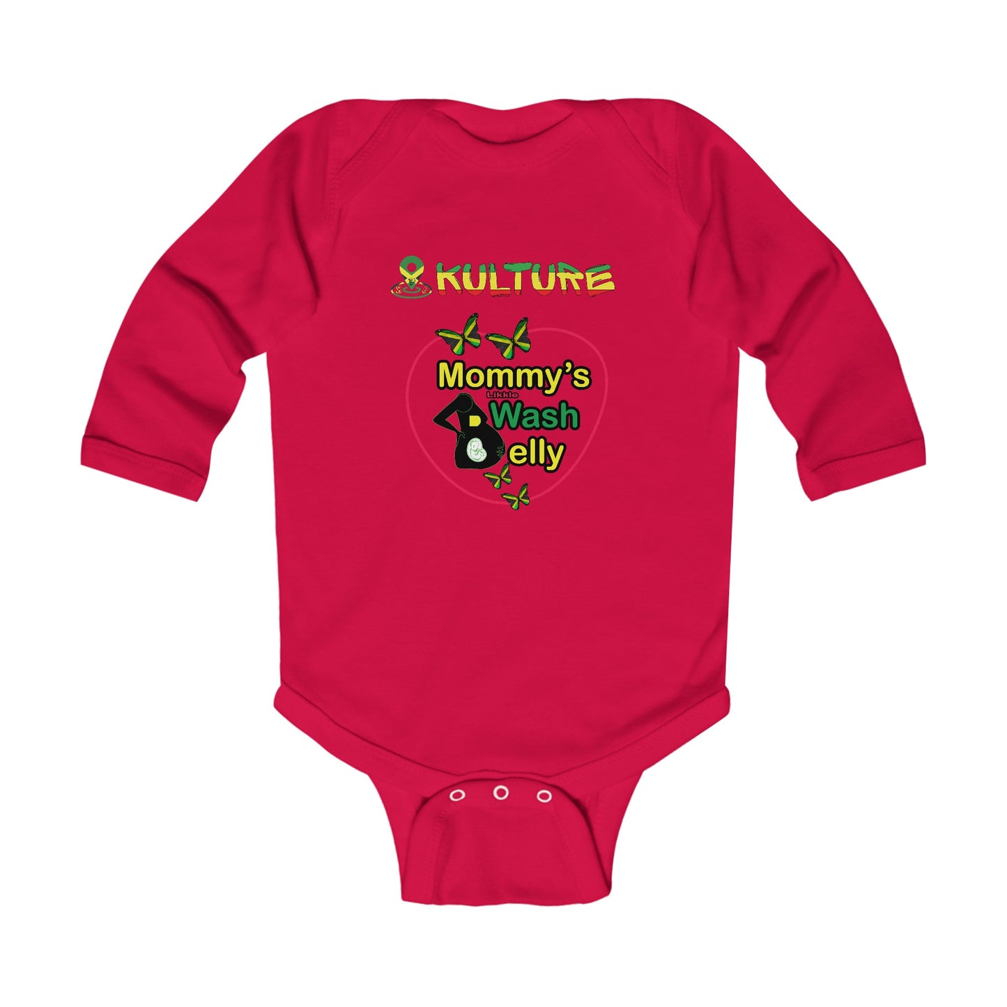 876 kulture Infant Long Sleeve Bodysuit