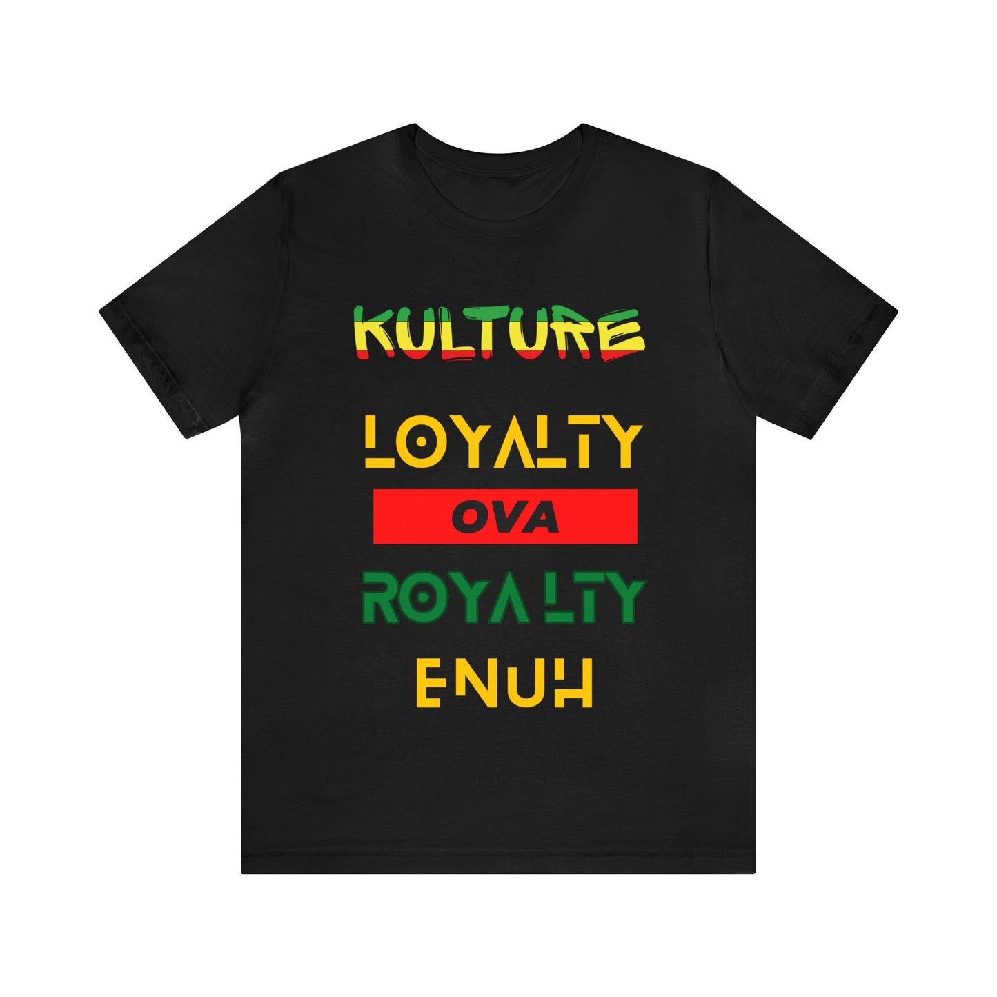 876 kulture Unisex Jersey Short Sleeve Tee