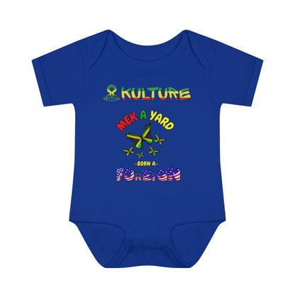 876 KULTURE Infant Baby Rib Bodysuit