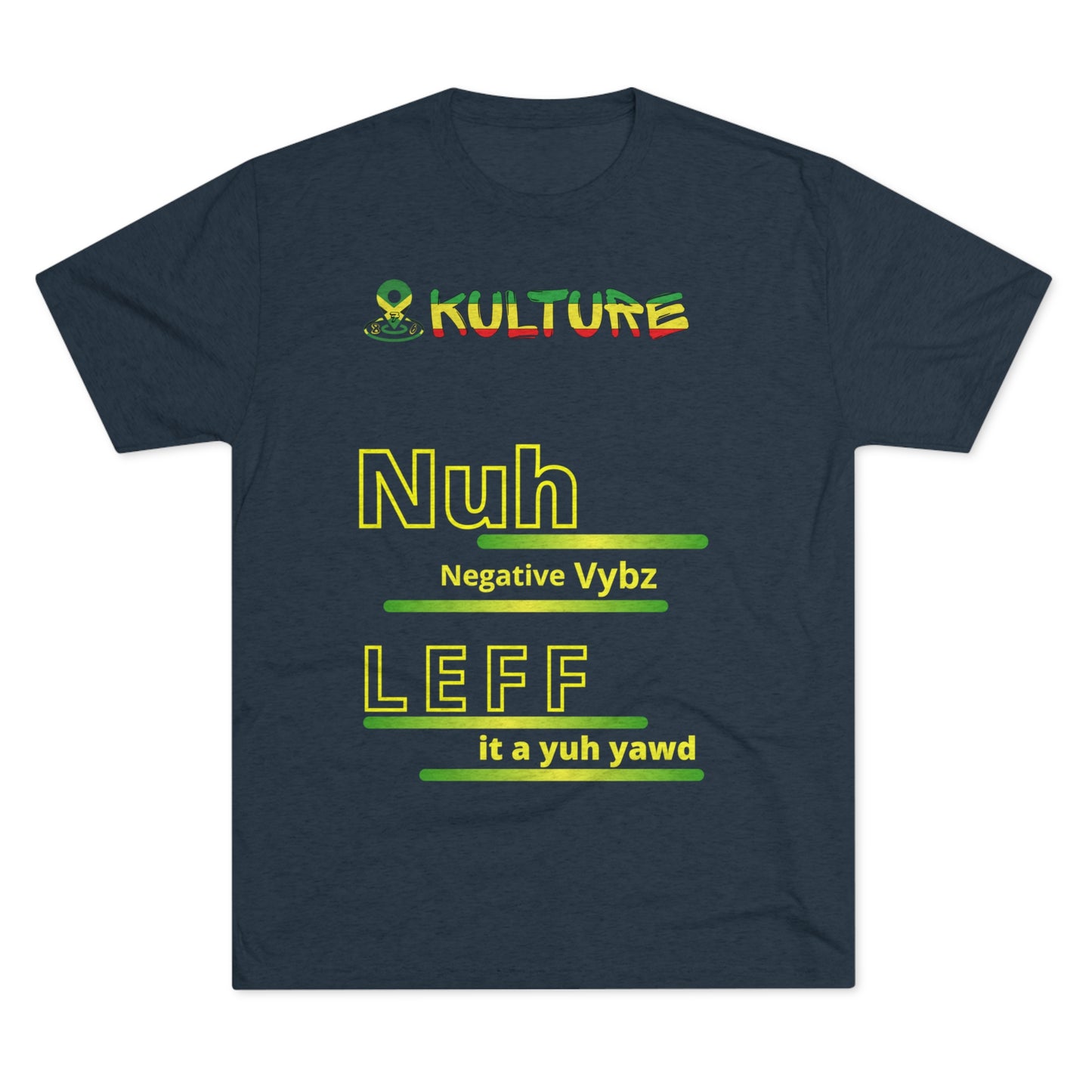 kulture Unisex Tri-Blend Crew Tee